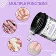thumbnail image 4 of Saviland 100g Clear Builder Nail Gel - Large Capacity Strengthen Harden Gel for Natural Nails Extension, 4 of 8