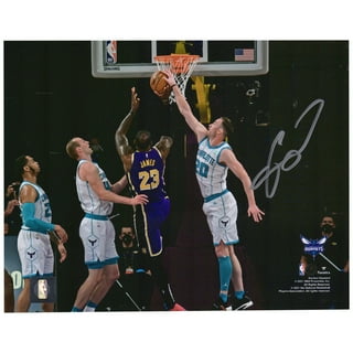 LaMelo Ball Charlotte Hornets Unsigned Dunk vs. Miami Heat Photograph