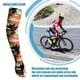 thumbnail image 5 of Mangas de brazo Yuarrent de seda helada para Ciclismo Naranja camuflaje, 5 of 6