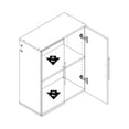thumbnail image 6 of Prepac HangUps 24" Upper Storage Cabinet, Black, 6 of 13