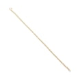 thumbnail image 3 of Pulsera Torsal 2mm Unisex 18cm Oro Italiano Hueco 10k Ametrinaa PU10K0006, 3 of 5