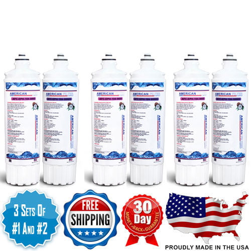 4 Sets AFC™ Brand Water Filters Compatible with Everpure® H1200 Filters 