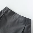 thumbnail image 3 of GYRATEDREAM Girls Skirt Casual Plain Pleated Elastic Waist Skater Skirts Little Kid Tennis Skirts Skorts, 3 of 9