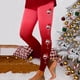 thumbnail image 1 of WILLBEST Leggings de Yoga Para Mujer, Con Estampado Navideño, Diseño de Bloques de Color, Suaves, Elásticos, de Cintura Alta, Para Correr y Gimnasio Extra Grande, 1 of 3