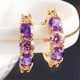 thumbnail image 5 of Pendientes De Aro De De Imitación Con Incrustaciones De Cristal, Hipoalergénico, Accesorios De Joyería De Cobre, Accesorios De Ad Fernando Pendientes de aro pequeños, 5 of 8