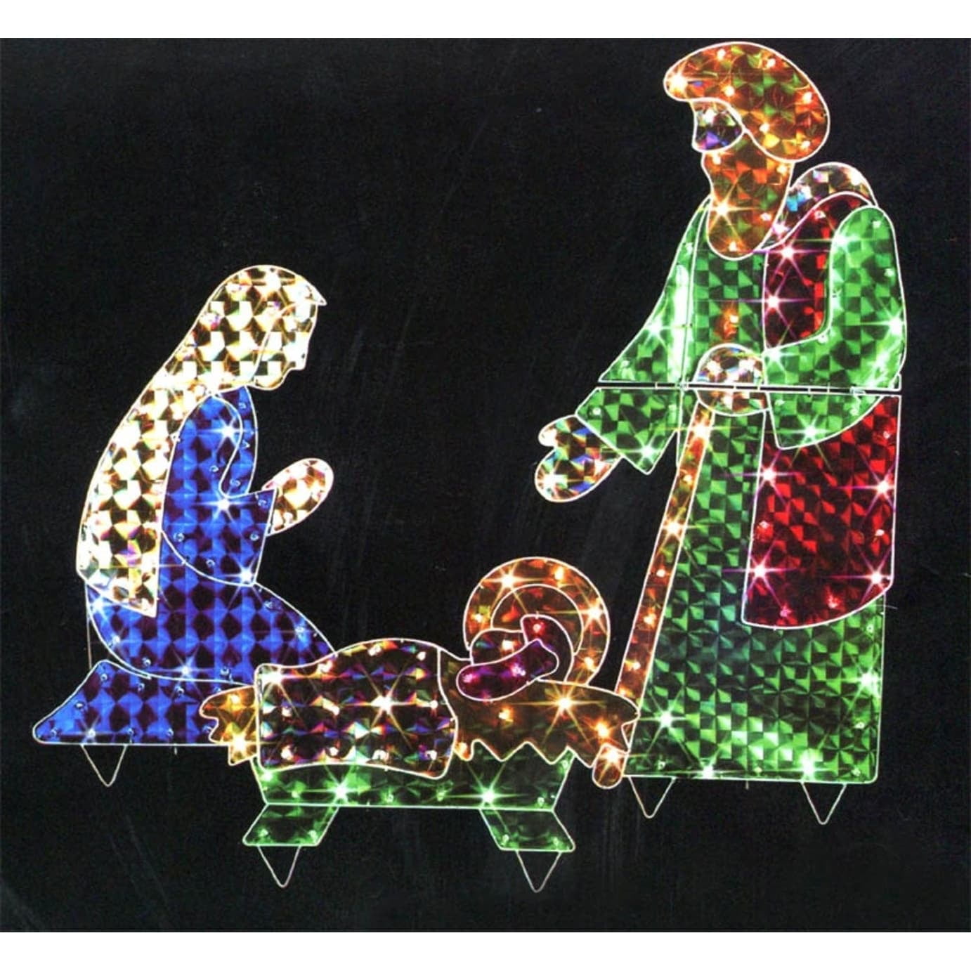 Holographic Christmas Decorations 