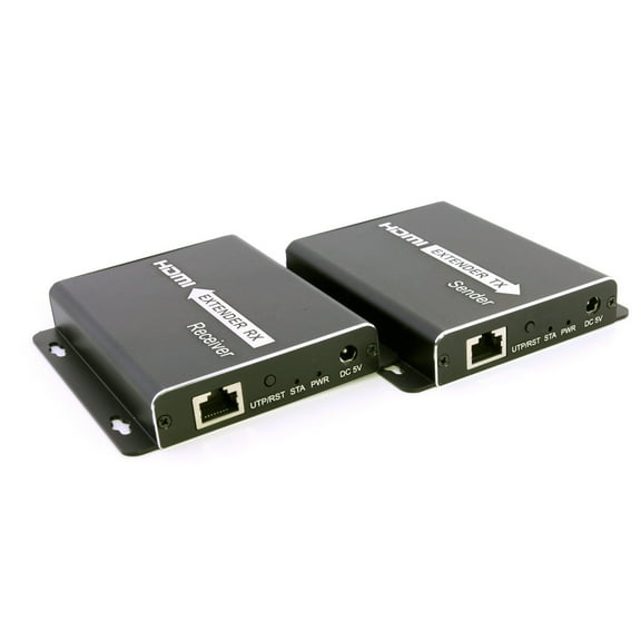 axGear 1080P HDMI Extender Over One CAT5E/6 TCP/IP Standard IR Loop Repeater 100M TCPIP