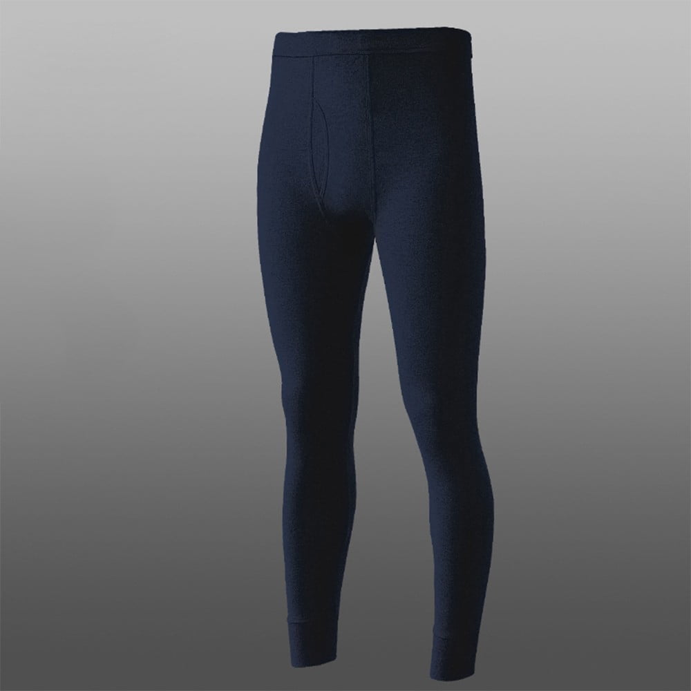 ALSLIAO Mens Winter Leggings Low Rise Trousers Bulge Pouch Long Johns Pants  Underwear Navy Blue XL - Walmart.com