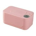 thumbnail image 2 of Dispensador de toallita con calefacción Calentador de toallita húmeda Capacidad de 80 piezas con vehículo ligero nocturno y uso doméstico de viaje rosa, 2 of 8