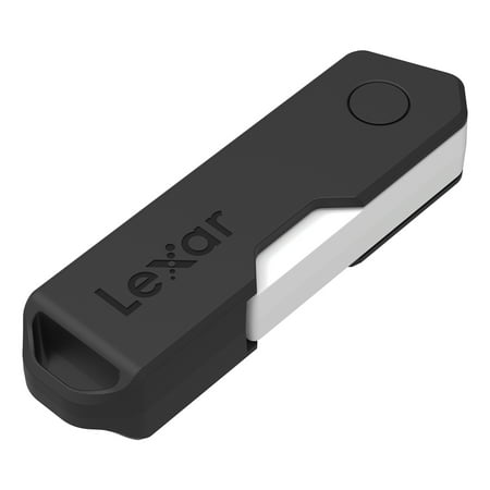 UPC: 0843367106097 | Lexar JumpDrive TwistTurn2 USB 2.0 Flash Drive (128 gb)  LJDTT2-128ABNABK