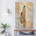 thumbnail image 5 of Woman Healed Wall Art, Edge of Jesus' Clothes, Bible Story Art, Jesus Canvas Painting Poster Picture Print Wall Art Poster Painting Canvas Posters Artworks Gift Room Aesthetic 12x18inch(30x45cm), 5 of 6