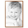 thumbnail image 2 of ArtToFrames 25" x 37" Honey Picture Frame, 25x37 inch Brown Wood Poster Frame (WOM-4214),  Pack, 2 of 8