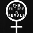 thumbnail image 2 of CafePress - The Future Is Female Maternity Dark T Shirt - Maternity Dark T-Shirt, 2 of 3