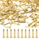 thumbnail image 1 of 200pcs 8mm Brass Nail Round Head Nails for Furniture DIY Small Hinges Decorative Boxes (Brass), 1 of 2