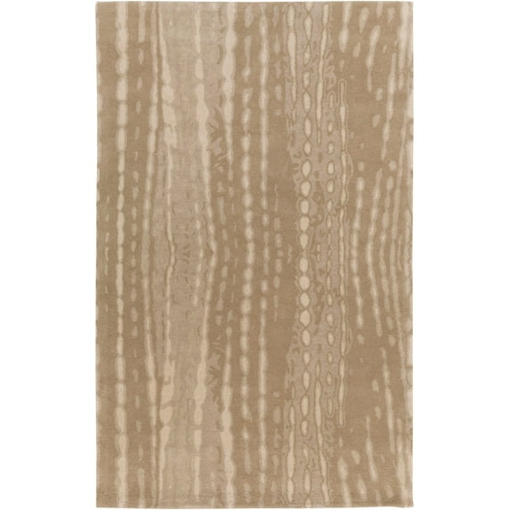 Surya Naya NY-5270 Taupe, Ivory 3'3" x 5'3" Rug