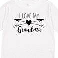 thumbnail image 4 of Inktastic I Love my Grandma heart and arrows Boys or Girls Long Sleeve Toddler T-Shirt, 4 of 5