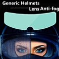 thumbnail image 3 of Casco De Engranaje De Lluvia De Motocicleta , Película Antiniebla Anti-, Coche Eléctrico Tipo Universal Medio Parche De Lente, 3 of 4