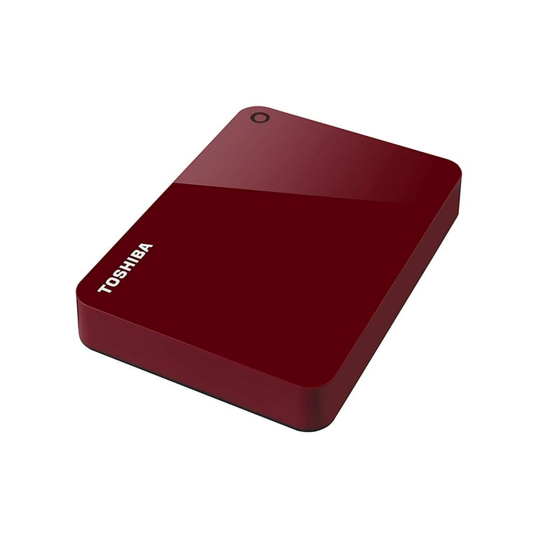 Toshiba Canvio Advance Portable External Hard Drive 4TB Red Toshiba Canvio Advance Portable External Hard Drive 4TB Red