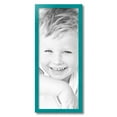 thumbnail image 2 of ArtToFrames 11x27" Aqua Picture Frame, Green Wood Poster Frame, with Regular Acrylic and 2 (FBPL-4428), 2 of 8