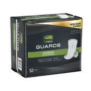 Depend Guards For Men Maximum Absorbency Pads, 52 Ct, 2 Pack