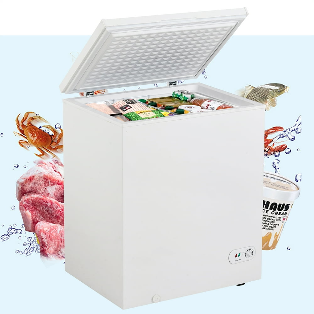 Freestanding Chest Counter Depth Freezer with 5 cu.ft Capacity, Energy