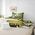thumbnail image 5 of Cute Panda Comforter Set Botanical Bamboo Green Leaf Bedding Full Kawaii Animal Butterfly Decorations Comforter + Flat Sheet + Fitted Sheet + 2 Pillowcases + 2 Throw Pillow Covers, 5 of 5