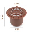 thumbnail image 2 of Cápsulas de café Nespresso reutilizables y recargables, cápsulas Nespresso reutilizables con cuchara y cepillo, 6 uds., 2 of 5