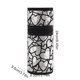 thumbnail image 3 of Bolsa de malla para guardar brochas de maquillaje | Organizador redondo de cosméticos de gran capacidad | Neceser de viaje para brochas y herramientas | Negro, amarillo y morado, 3 of 6