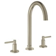 thumbnail image 2 of Grohe 20 069 3 Atrio 1.2 GPM Widespread M-Size Bathroom Faucet - Nickel, 2 of 5