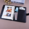 thumbnail image 4 of Leather A5 Ring Binder Planner Notebook Planner with Magnetic Buckle(Inner Paper Not Included)-Black, 4 of 5
