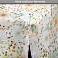 thumbnail image 4 of Abstract Dog Crate Cover, Abstract Lines with Colorful Dots Curves Floral Inspirations in Absurd Art, Easy to Use Pet Kennel Cover for Medium Large Dogs, 35" x 23" x 27", Multicolor, by Ambesonne, 4 of 6