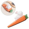 thumbnail image 6 of Animal Shaped Door Stopper Bumpers Non Slip Prevents Injuries Guard Cute Wedge for Door Clearance , Rabbit, 6 of 7