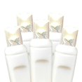 thumbnail image 5 of Novelty Lights 46.5 Feet 140 Light LED Chasing Christmas String, 16 Function Controller, Warm White on white Wire, UL Listed for Indoor/Outdoor Use, 5 of 5