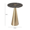 thumbnail image 5 of TOV Furniture Addyson Marble Side Table, 5 of 6