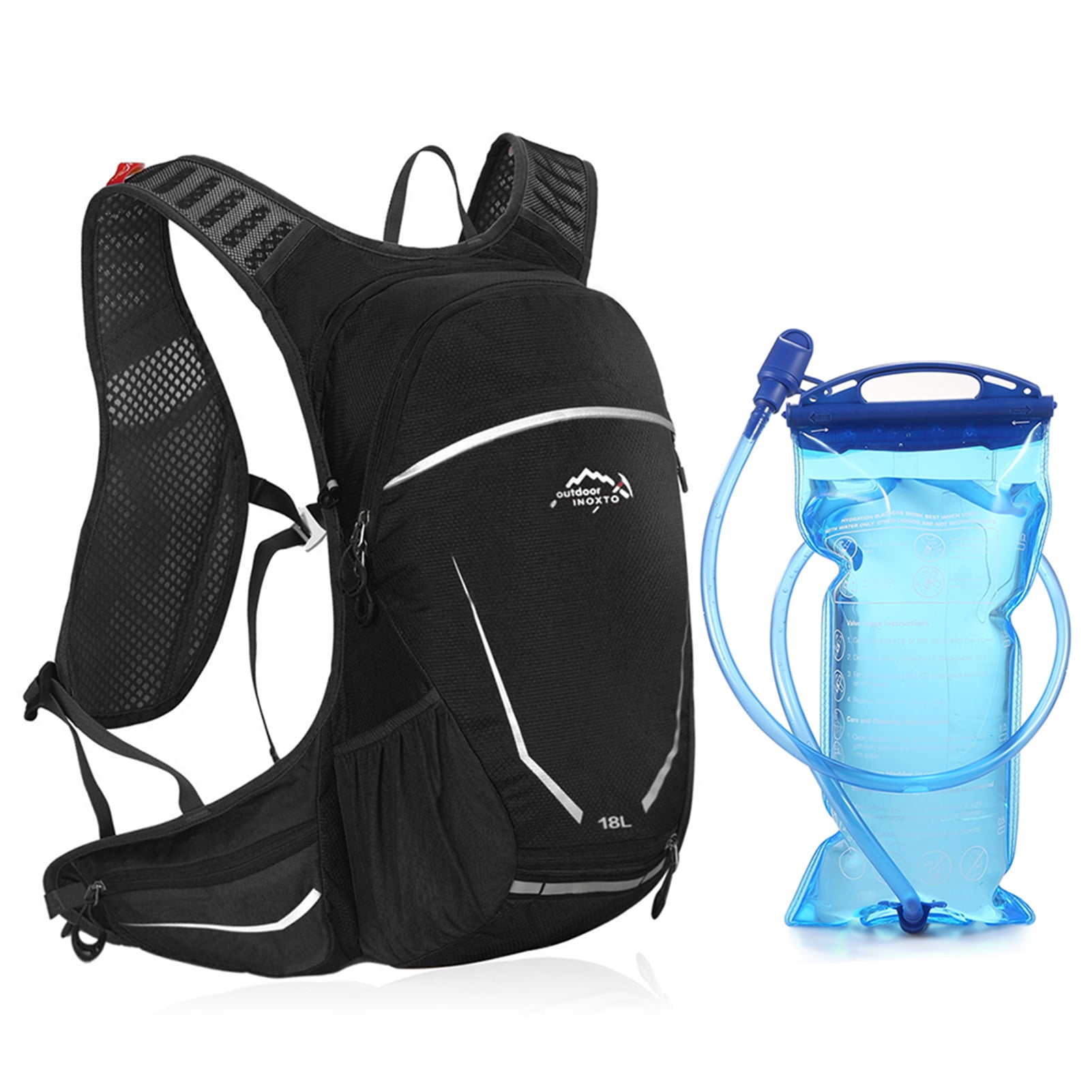 OUTDOOR INOXTO Cycling Backpack with Drinking Bladders Outdoor Running