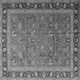 thumbnail image 1 of Ahgly Company Indoor Square Persian Gray Traditional Area Rugs, 6' Square, 1 of 1