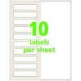thumbnail image 4 of Avery Easy Align Self-Laminating ID Labels, Permanent Adhesive, 1-1/32" x 3-1/2", 250 Labels (00757), 4 of 10