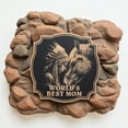 thumbnail image 3 of Sign - Black - Worlds best mom with Indian and horse, 3 of 4