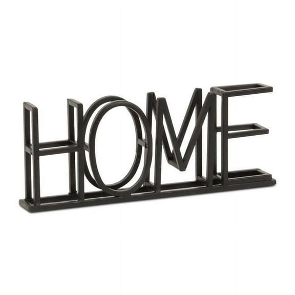 Cheungs 6004HM Colma Black Metal Home Table Sign