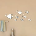 Sea Fish Bubble Wall Sticker 3D Sticker Mural DIY Acrylic Removable ...