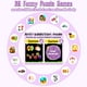 thumbnail image 5 of Reloj inteligente Melontti Kids IP67 a prueba de agua para 32 juegos, color morado, 5 of 7