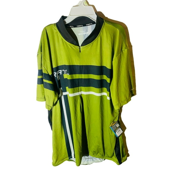 Trayl Men's Sublimated Ryde Short-Sleeve Cycling Jersey XXL