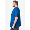 thumbnail image 3 of KingSize Men's Big & Tall Shrink-Less Lightweight Henley T-Shirt, 3 of 6