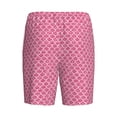 thumbnail image 2 of Lsque Fish Scales Mens Sleep Pajama Shorts,Short Pajama Pants, Cotton Ultra-Soft Knit-X-Large, 2 of 9