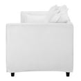 thumbnail image 3 of Sofa, Fabric, White, Modern Contemporary Urban Design, Living Lounge Room Hotel Lobby Hospitality, 3 of 10