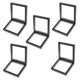 thumbnail image 5 of Estuches de almacenamiento para 5 piezas de uñas postizas, caja de almacenamiento tipo concha, 5 of 7