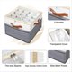 thumbnail image 4 of Shoe Storage Organizer, Shoe Organizer for Closet, Shoes Box grey, 4 of 5