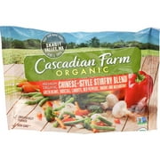 Cascadian Farm Organic Premium Chinese-Style Stir fry Blend Vegetable, 10 Ounce -- 12 per Case.