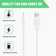 thumbnail image 4 of FITE ON 3.3ft White USB Vibrator Cable Cord Compatible with  Rechargeable Adult Toys Vibrators Charger, 4 of 6