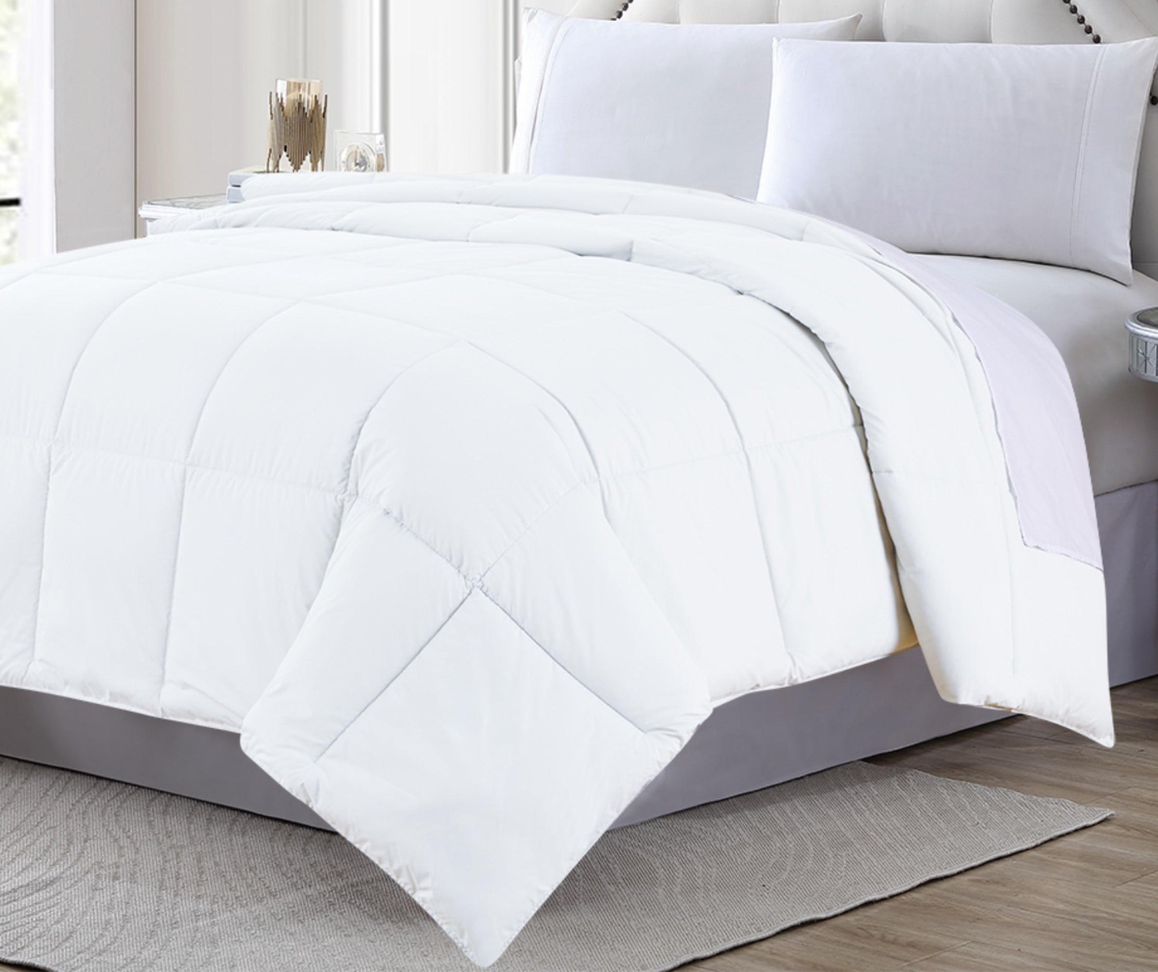 Addy Home Fashions 100 Microfiber Down Alternative Polyfill Comforter